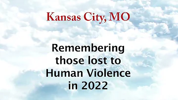 Kansas City, MO - Reading the Names of the 2022 Homicide Victims