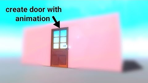 Create door with animation  on || PRISMA3D & 3D modeling app sculpt and draw ||