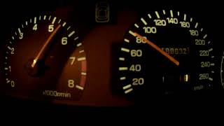 Subaru Legacy 1 turbo acceleration 0-100 4 sec