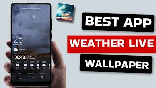 Best Free Weather Live Wallpaper App for Android screenshot 1