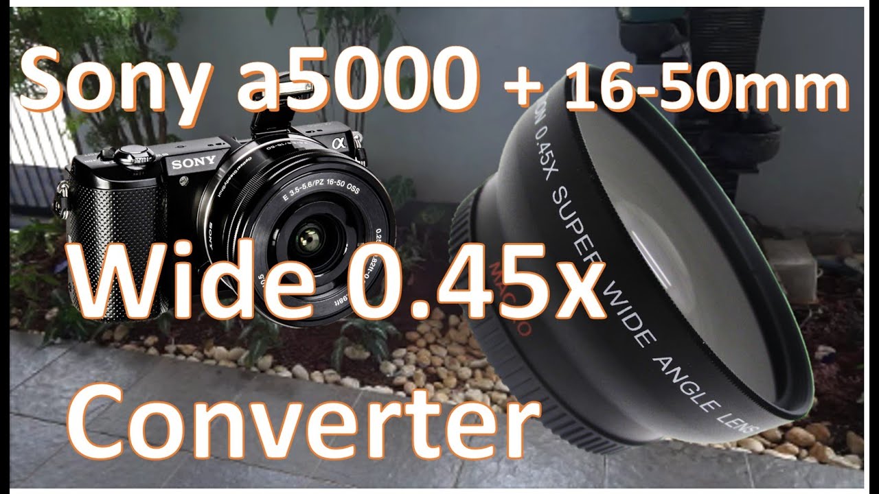 Lentille HD BESEL wide angle converter 0,45 X with macro