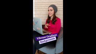 How to Create Trendy and Colorful Gradient Backgrounds 🌈 🎨 in Elementor #shorts