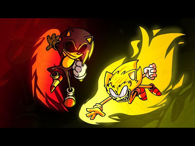 NEW SONIC/SUPER SONIC/EXETIOR/FLEETWAY SUPER SONIC PARTS! - FNF vs Sonic.EXE  : X Event by l left