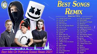 Top Hit Remix 2021 – New Mix Of Popular Songs Remix 2021 – English Songs Remixes 2021