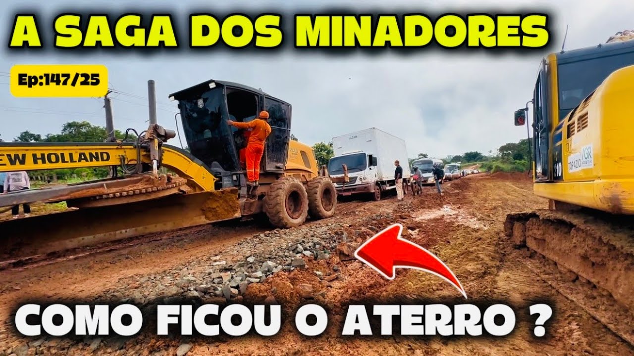 COMO FICOU O ATERRO NOS MINADORES?