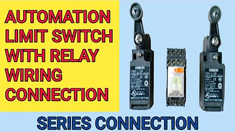 Automation limit switch  wiring connection in tamil