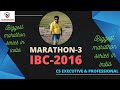 MARATHON-3 | IBC-2016 | INSOLVENCY & BANKRUPTCY CODE-2016 | CS EXECUTIVE & PROFESSIONAL