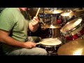 Achilles last stand drum lesson  led zeppelin bonzoleum