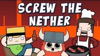 (SPEED-UP) ♪ Screw the Nether (Moves Like Jagger Parody)