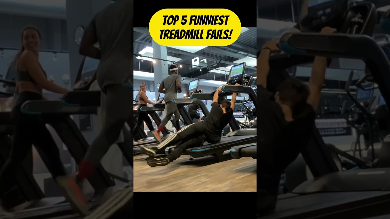 TOP 5 FUNNY TREADMILL FAILS #funny #treadmill #fails #funniest #moments #top5 #top5moments #gym