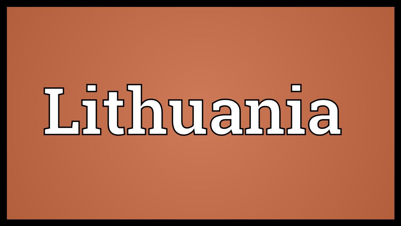 Lithuania Meaning YouTube