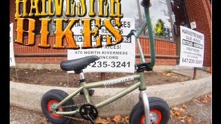 Bounce Mini BMX Guerrilla Unboxing @ Harvester Bikes Toronto, Canada