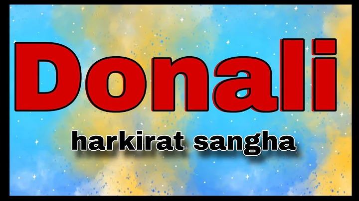 Donali (full video) | harkirat sangha |starboy X | latest punjabi songs 2024