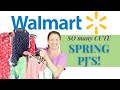 Walmart spring pj haul  try on  so many cute pajamas for spring  summer 2024