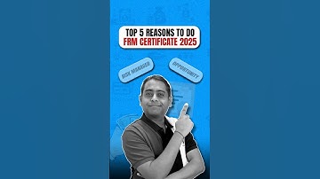 Top 5 reasons to do FRM Certification 2025? | FRM | Fintelligents