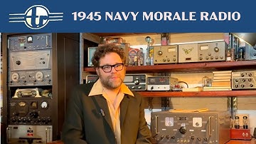 1945 Navy Morale Radio & Shortwave and Radio Propaganda History