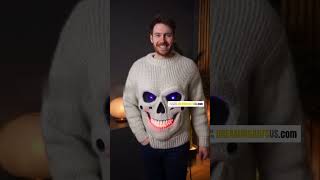 Absolutely love this 3D skull sweater! 💀💀