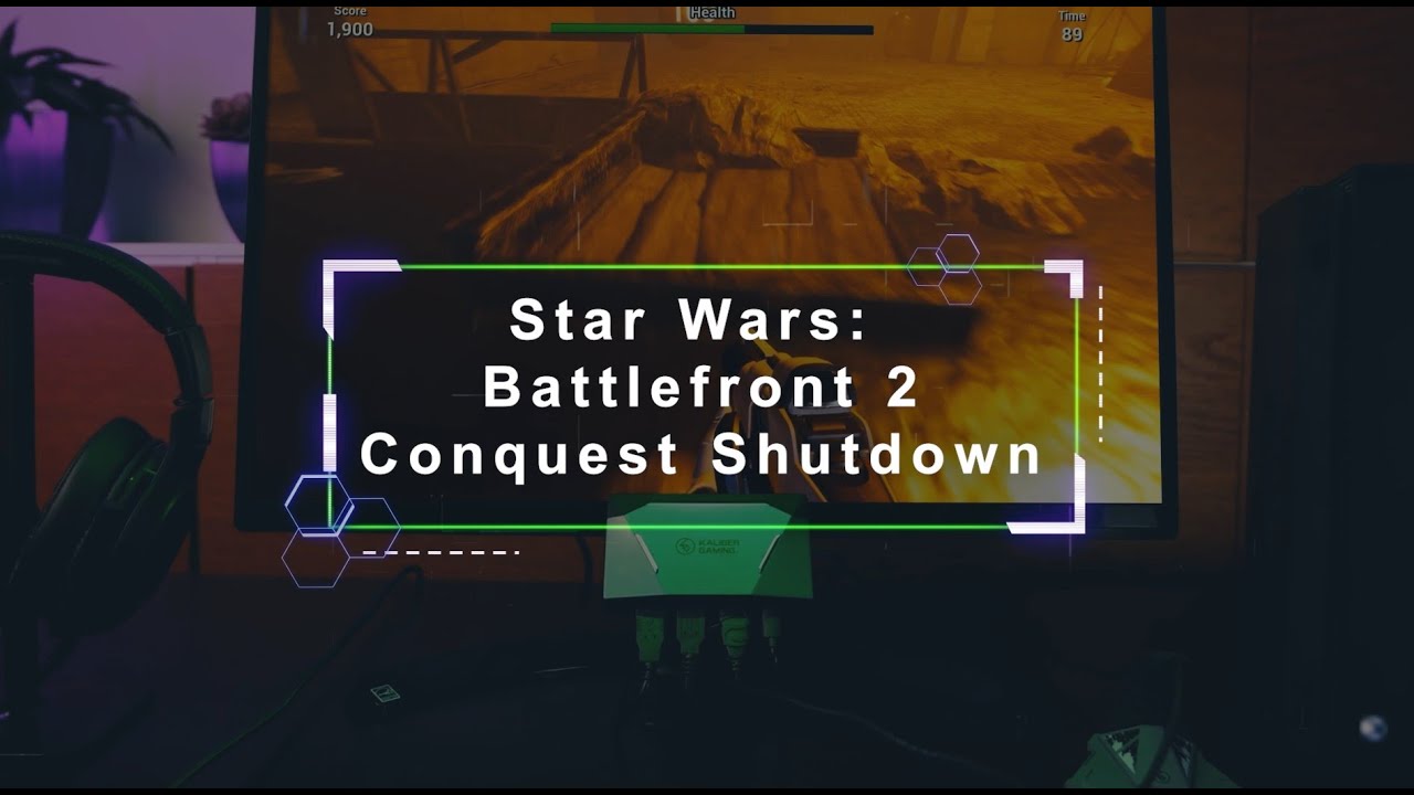 Dominate with keyboard and mouse on Star Wars Battlefront 2 Conquest