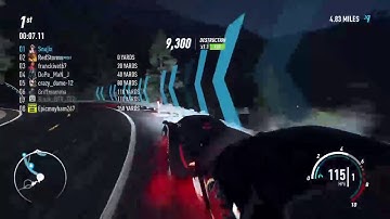 Nfs Payback Speedlists l Casual Player l Pro Regera Driver