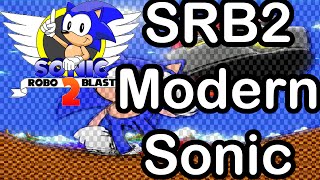 SRB2 Online Funny Moments - Srb2 Modern Sonic Wad [ Homing Attack & Light Dash ] (Greeneye.wad) Srb2 2.1+