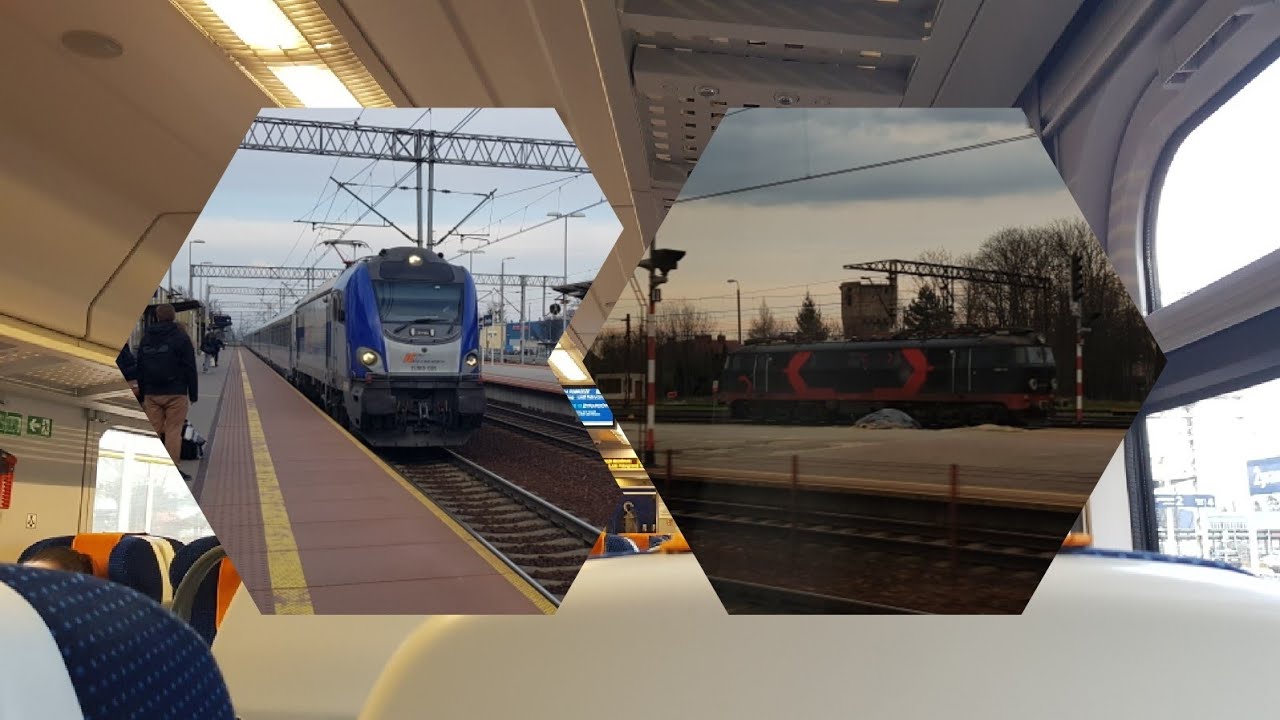 Przejazd IC POBRZEŻE w wagonie 111A-20 na odcinku Żyrardów - Łódź Widzew 11.04.2023