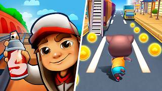 Subway Surfers VS Cat Runner Decorate, Subway Surfers Cartoon Game, Gameplay Adventure Subway Race screenshot 2