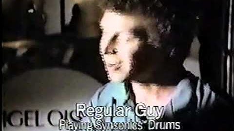 1982 Nigel Olsson Mattel Synsonics Electronic Drums Commercial