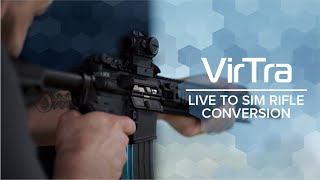 VirTra | Live to Simulator Rifle Conversion in UNDER TWO MINUTES!!!