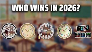 The Top 5 Best Classroom Clock in 2026 - Must Watch Before Buying!