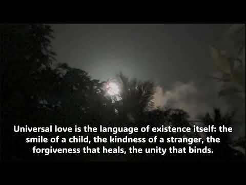 Universal Love - Video 4 [Universal love is the infinite horizon where every soul finds belonging.}