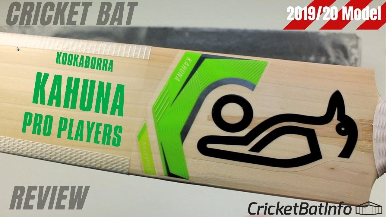 2019 Kookaburra Kahuna Pro Players Cricket Bat Review YouTube