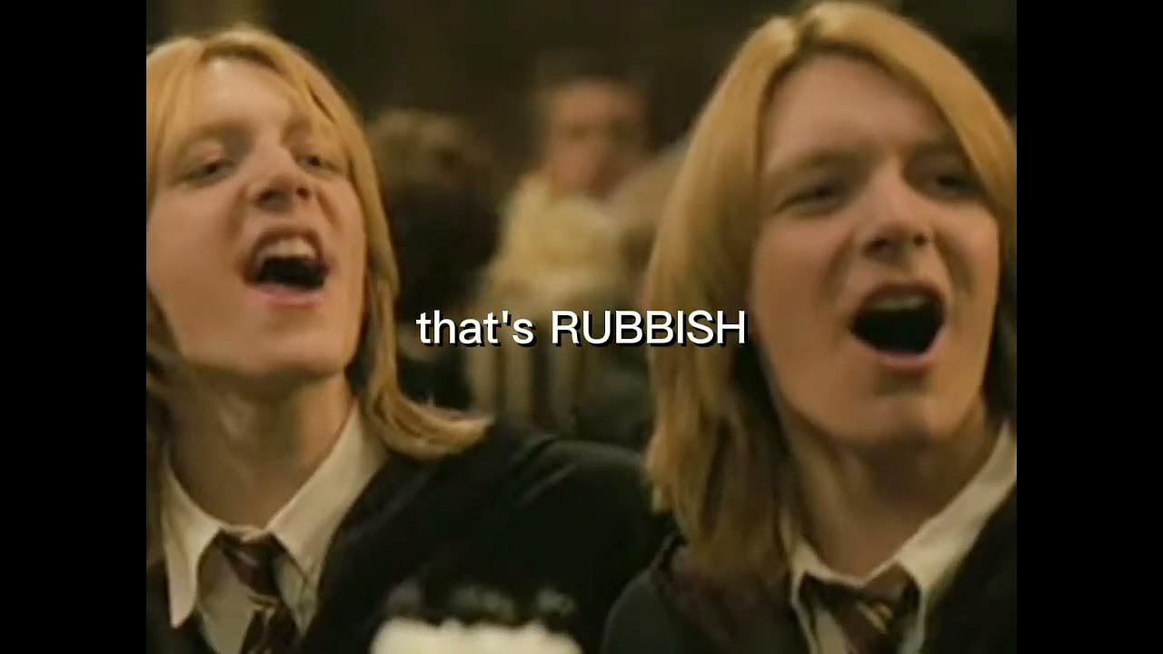 The Weasley twins once said YouTube