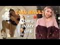 A FEW AUTUMN DAYS IN MY LIFE | TRY-ON HAUL & DRIVE WITH ME!