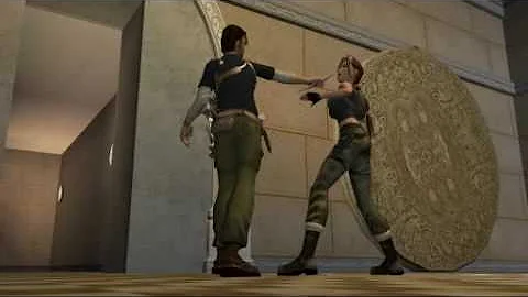Tomb raider the angel of darkness, Lara and Kurtis