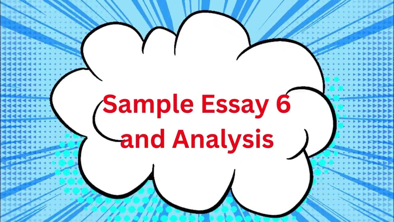 ACT Sample Essay Intelligent Machines Prompt YouTube