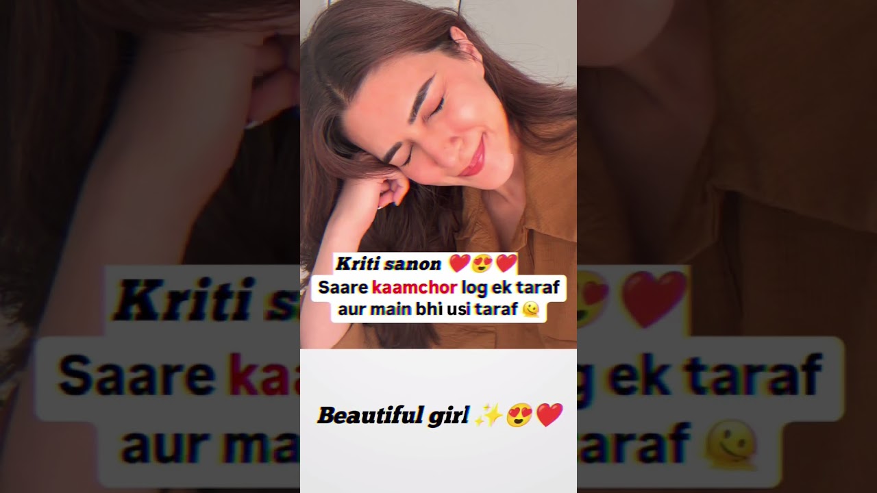Kriti sanon smile 😍❤ 