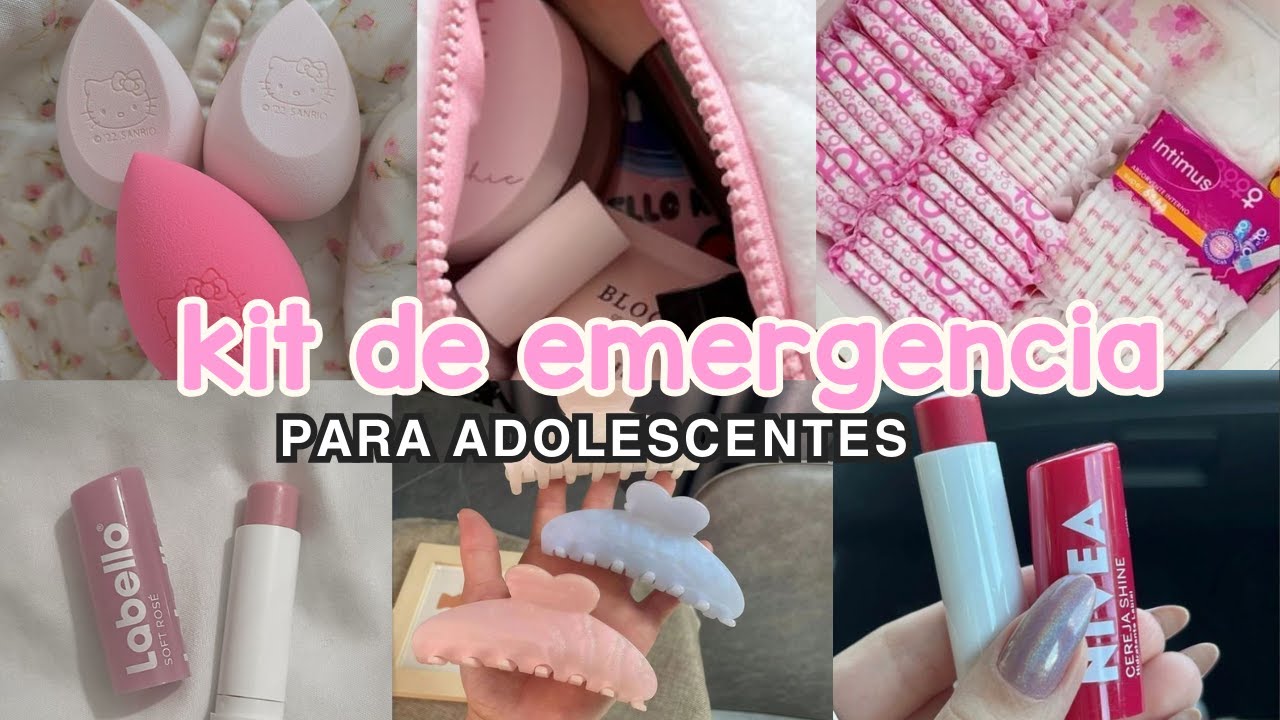 El Kit de Emergencia que te salvará en la escuela ⚡🫧🩷 (para adolescentes)