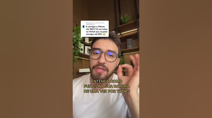 Pode carregar o iPhone até 100%?