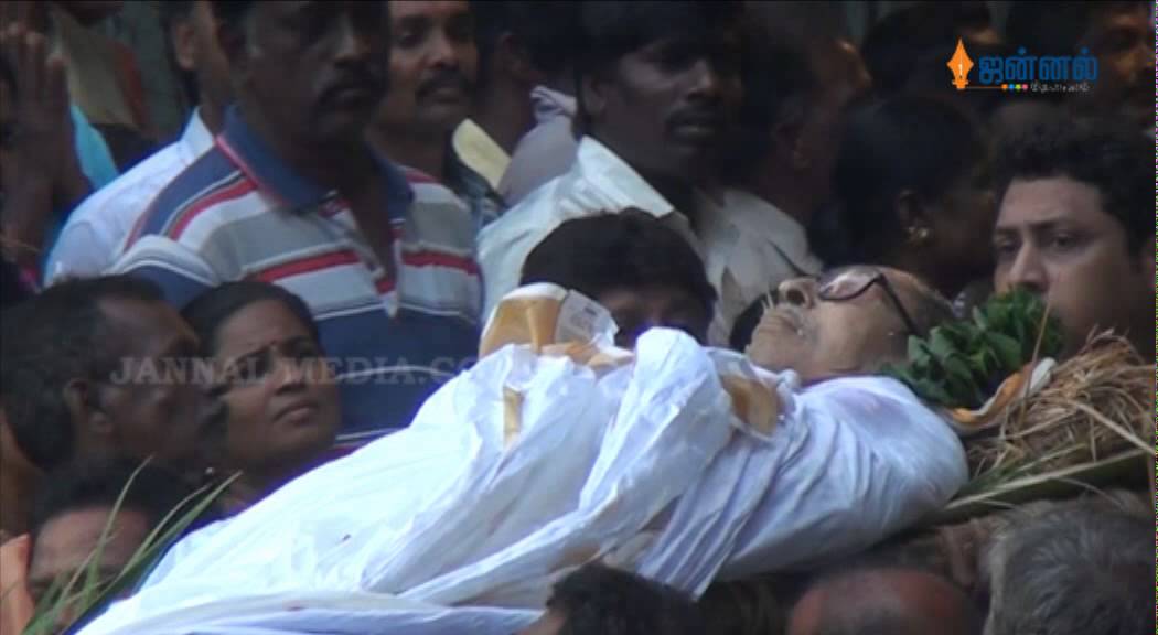 Actress Anjali Devi Funeral Photos