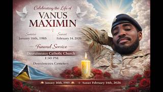 FUNERAL SERVICE  OF  VANUS MAXIMIN