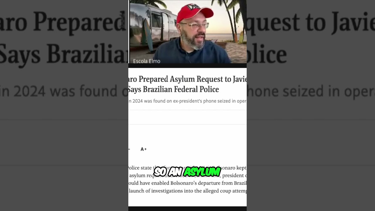 Bolsonaro's Asylum Request: News in Simple English 
