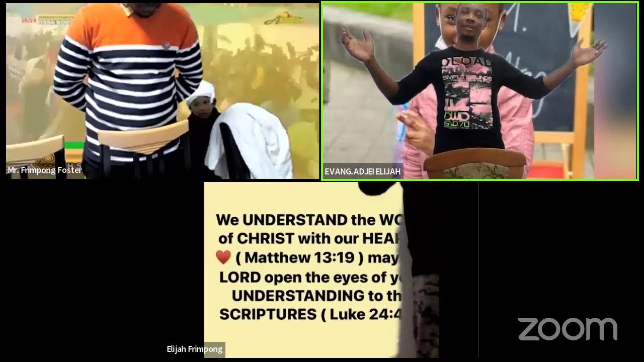 WEDNESDAY BIBLE STUDIES Pillar Of Zion Church Int. GERMANY