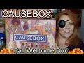 CAUSEBOX Welcome Box Fall 2020 - My first CauseBox!