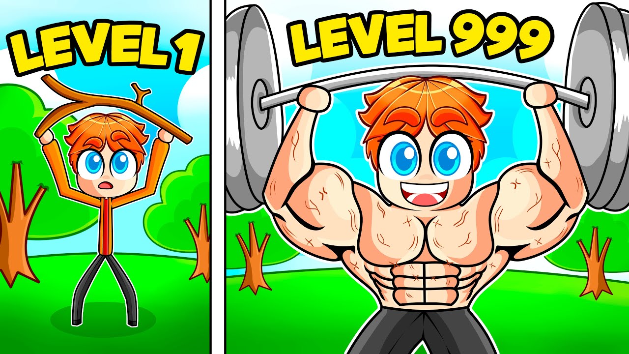 Becoming the STRONGEST MAN in Roblox!