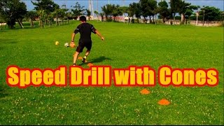 サッカー マーカーだけで出来るアジリティトレーニング Soccer Speed Agility Quickness: Cone Drill