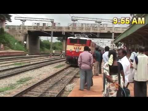 (HD) Baiyappanahalli Railfanning Session (Aug. 5, 2007)