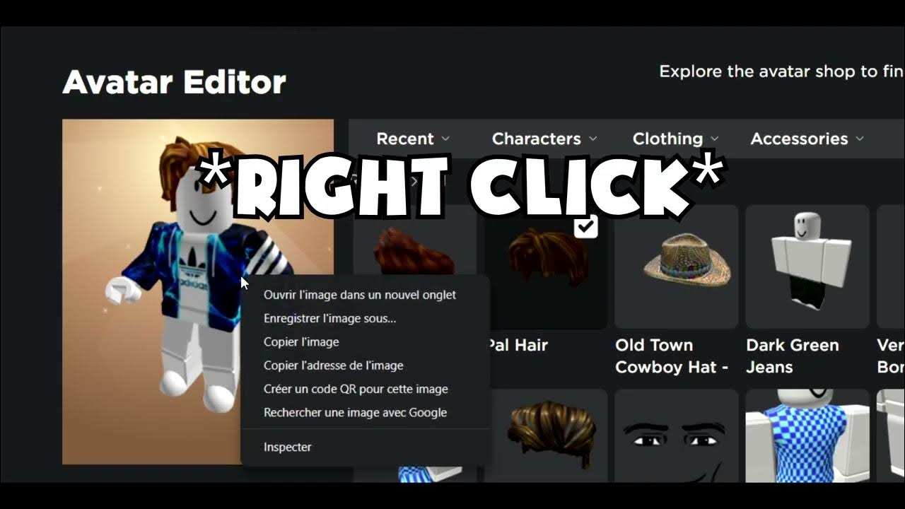 How to get your Roblox Avatar Handle! blender GFX roblox YouTube