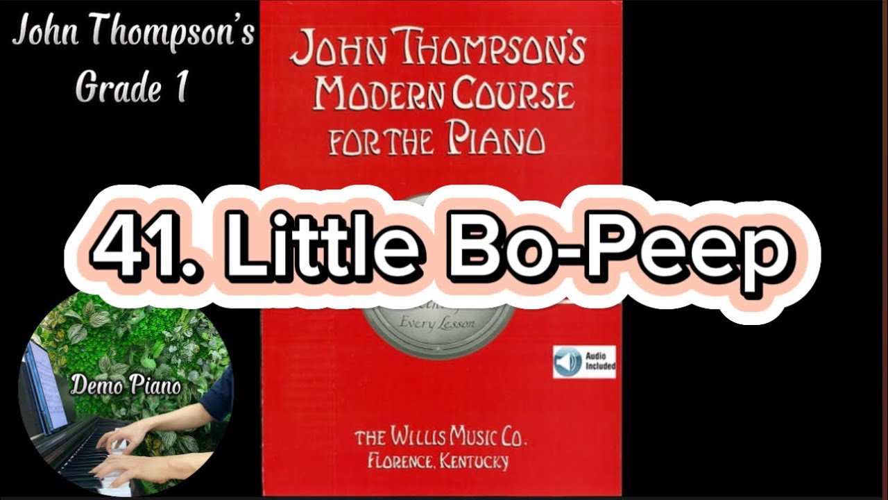 Corso Moderno Per Pianoforte - Primo Grado Di John Thompson - Libro In Ottime Condizioni