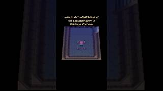 How to Get HM05 Defog at the Solaceon Ruins in Pokémon Platinum #pokemonplatinum #pokemon #gen4 #fyp