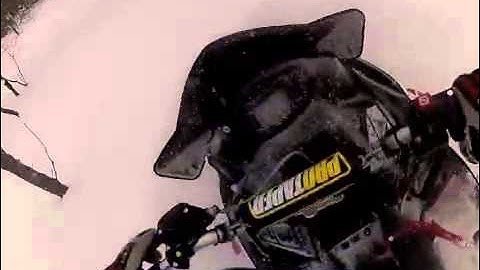 2012 Polaris Assault jumps road